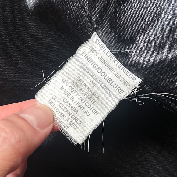 Vintage Diamond Aircraft Logo Aviator Bomber Leather Jacket Mens Large - Picture 14 of 15